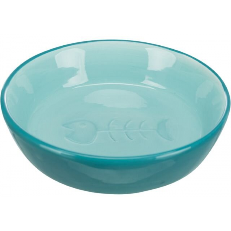 Keramická miska s obrázkem kostry ryby 200ml/13cm