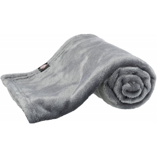 Plyšová deka Kimmy, 70 x 50cm šedá