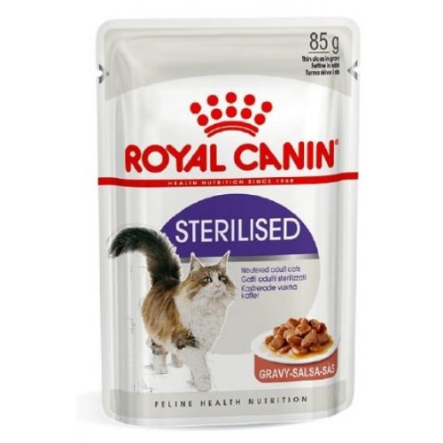 Royal Canin Sterilised Gravy kapsičky ve šťávě 85g