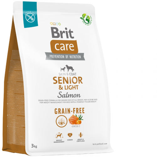 Brit Care Dog Grain-Free Senior & Light 3 kg NEW