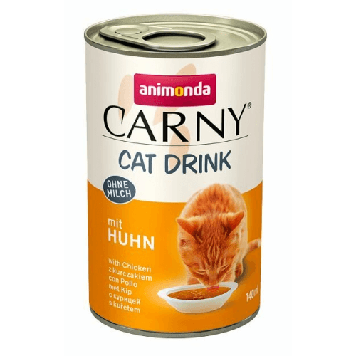 Carny Cat Drink nápoj pro kočky s kuřecím masem 140 ml (min. odběr 24 ks)