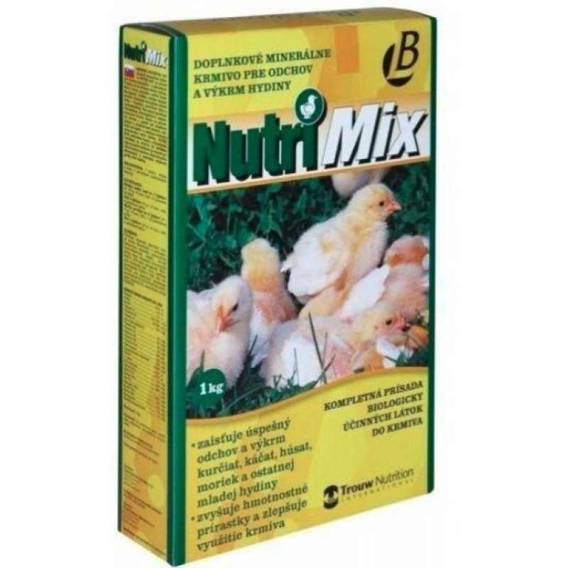 Nutri Mix pro drůbež výkrm a odchov 20kg
