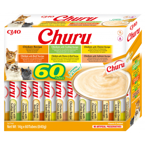 Churu Cat BOX Chicken Variety 60x14g
