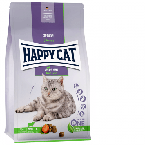 Happy Cat Supreme ADULT - Senior Weide-Lamm 300 g