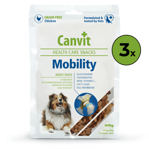 Canvit Snacks Mobility 3 x 200g