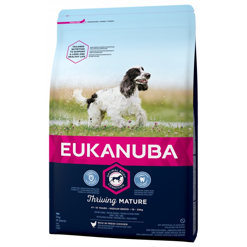 Eukanuba Dog Mature Medium 3kg