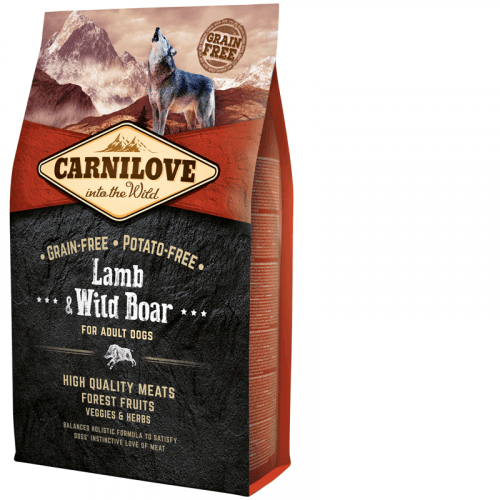 Carnilove Dog Lamb & Wild Boar for Adult 4kg
