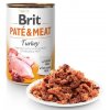 5x Brit Paté & Meat Turkey 400g + 400g ZDARMA
