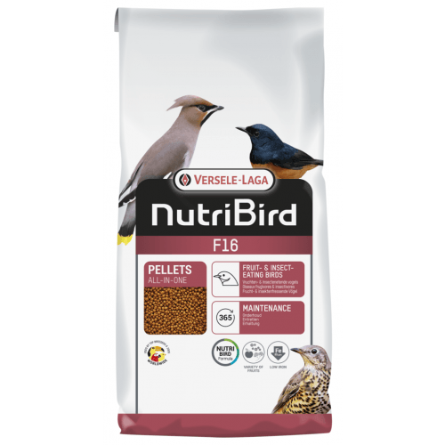 VL Nutribird F16 pro plod. a hmyz. ptáky 800g NEW