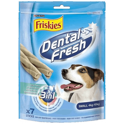 Friskies pochoutka pes Dental Fresh 3v1 S 110g