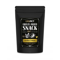 LYOPET Snack Dog & Cat Kuřecí prsa 100 g
