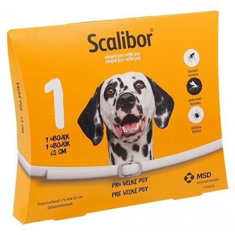 Scalibor antiparazitní obojek 65cm (1000mg)