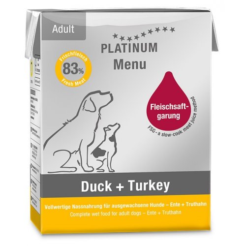 Platinum Menu Duck + Turkey - Kachna + Krocan 185 g