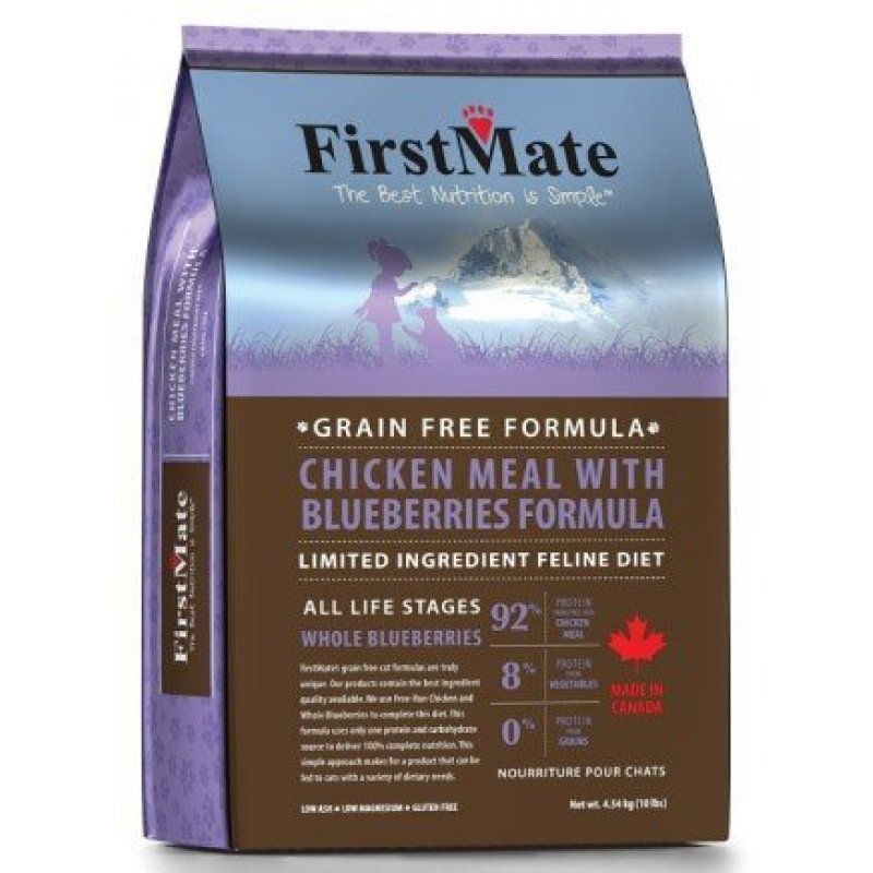 First Mate Cat Chicken Meal&Blueberries 1,8kg