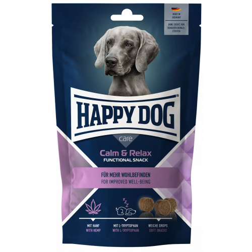 Happy Dog Care Snack Calm & Relax 100 g (min. odběr 10 ks)