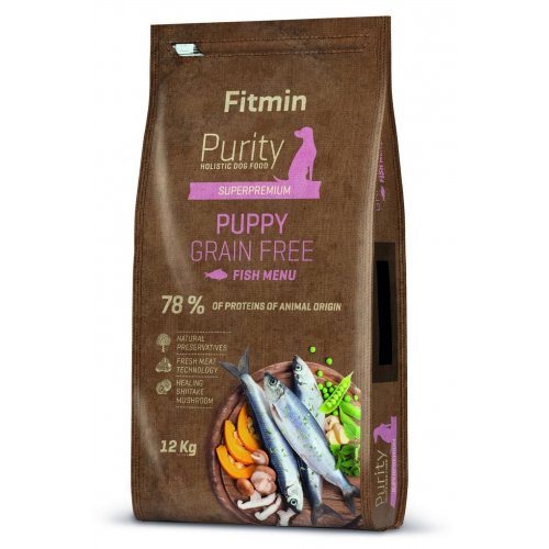 Fitmin Purity Grain Free Puppy Fish 12kg VÝPRODEJ