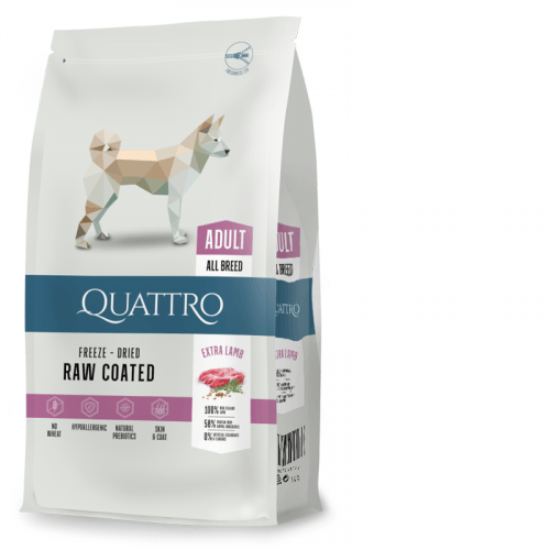 QUATTRO Dog Superpremium Adult Lamb&Rice 3kg
