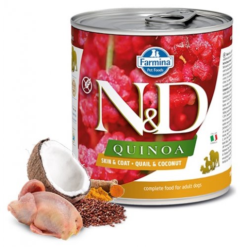 N&D DOG QUINOA Quail & Coconut 285g