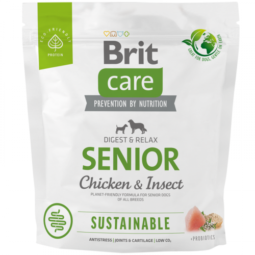 Brit Care Dog Sustainable Senior 1 kg NEW