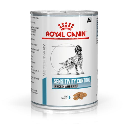 Royal Canin VHN DOG SENSITIVITY CONTROL CHICKEN LOAF konzerva 410 g