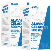 2x Alavis Celadrin pro psy a kočky 60cps 500mg