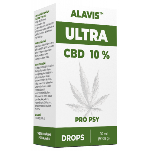 Alavis CBD kapky Ultra 10% 10ml