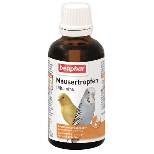 Beaphar pelichání ptáků Mausertropfen 50ml