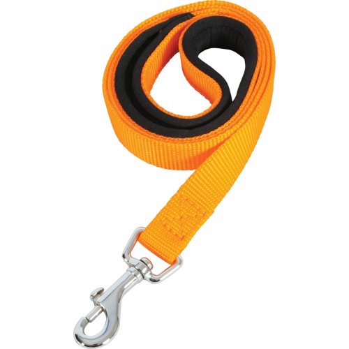 Vodítko pes SOFT NYLON oranžové 25mm/1m Zolux
