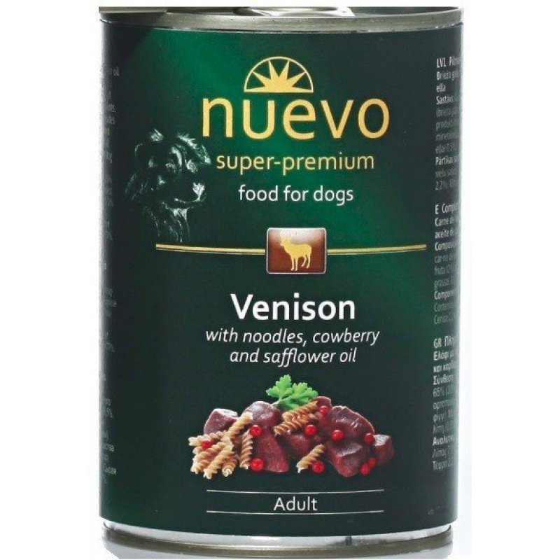 Nuevo pes adult Zvěřinové menu konz. 400g