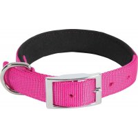 Obojek pes SOFT NYLON růžový 20mm/40cm Zolux