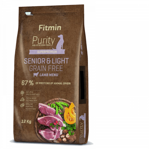 Fitmin Purity Dog Grain Free Senior&Light Lamb 12kg