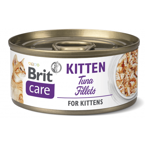 Brit Care Cat konz Fillets Kitten Tuna 70g (při odběru min. 24 ks)