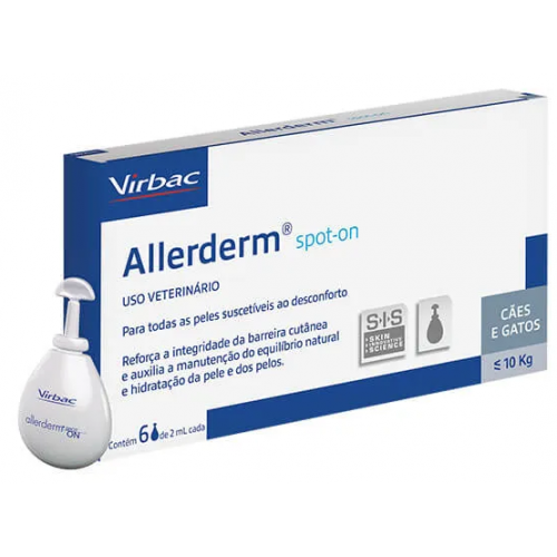 Allerderm Spot on 6x2ml pro psy a kočky do 10kg