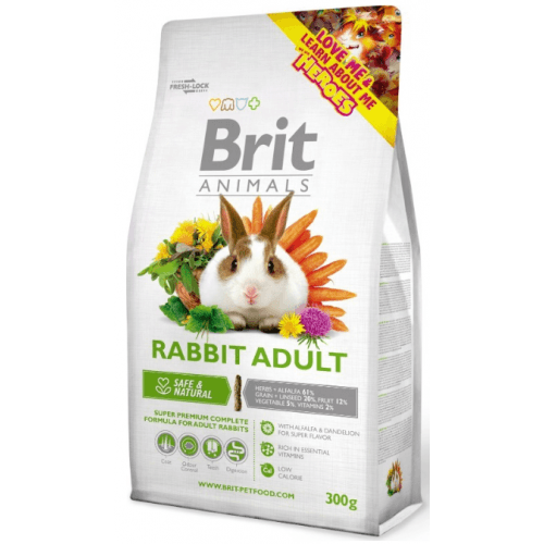 Brit Animals Rabbit Adult Complete 300g