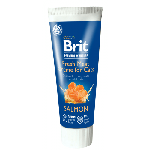 Brit Premium By Nature Salmon - Fresh Meat Crème Cat 75g