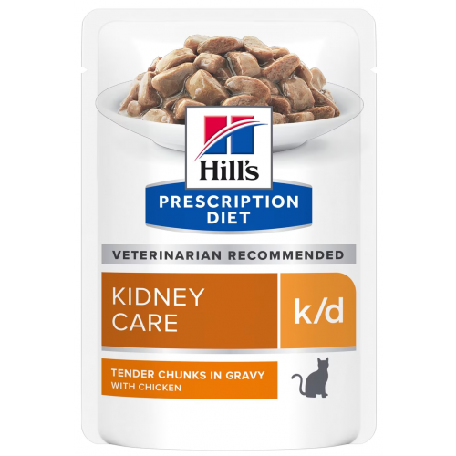 Hill's Prescription Diet k/d Péče o ledviny kapsička pro kočky 12 x 85 g