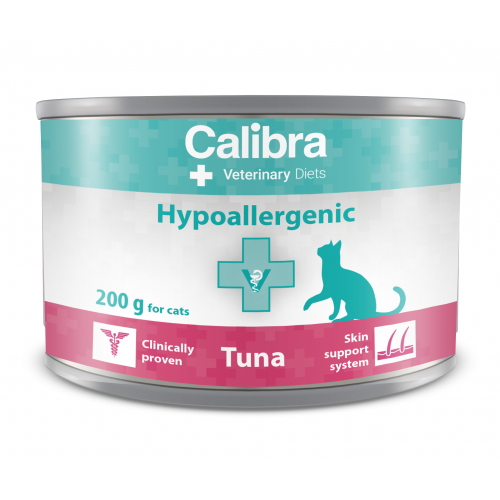 Calibra VD Cat konz. Hypoallergenic Tuna 200g (min. odběr 6 ks)