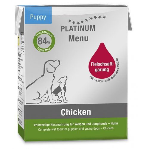 Platinum Menu Puppy Chicken - Kuře pro štěňata 185 g