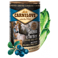 Carnilove Wild konz Meat Salmon & Turkey 400g (min. odběr 6 ks)