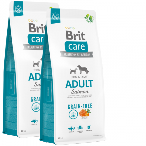 2 x Brit Care Dog Grain-Free Adult 12 kg NEW