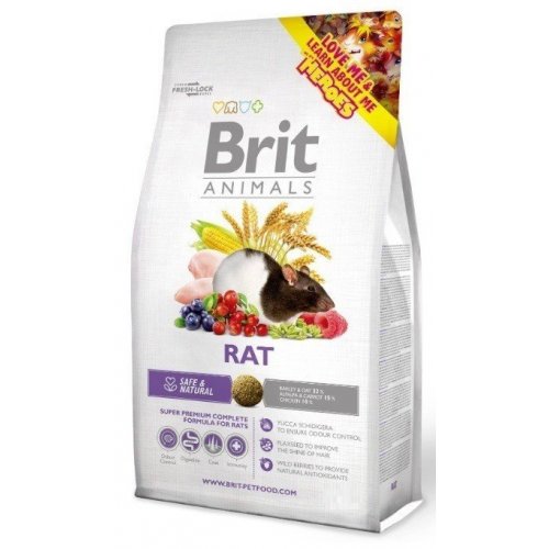 Brit Animals RAT Complete 1,5kg (min. odběr 6 ks)