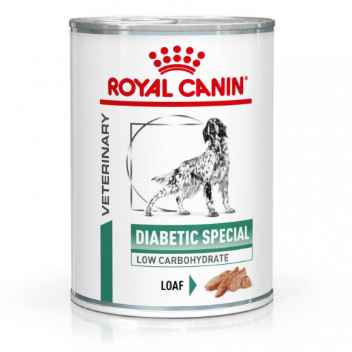 Royal Canin VHN DOG DIABETIC SPECIAL LOW STARCH LOAF konzerva 410 g