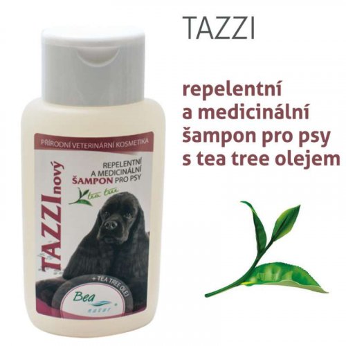 Šampon Bea Natur TAZZI s čajovníkovým olejem pes 220ml