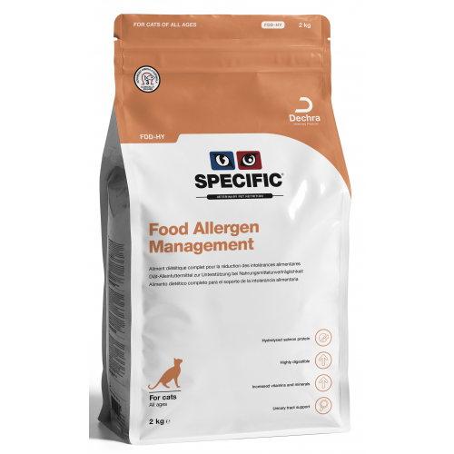 Specific FDD HY Food Allergy Management 400g kočka