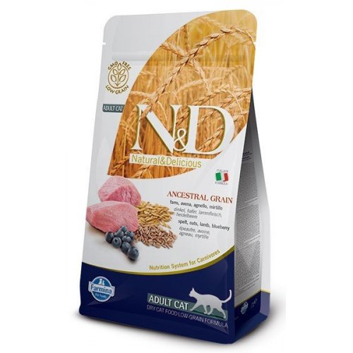 Farmina N&D LG CAT Adult Lamb & Blueberry 10kg