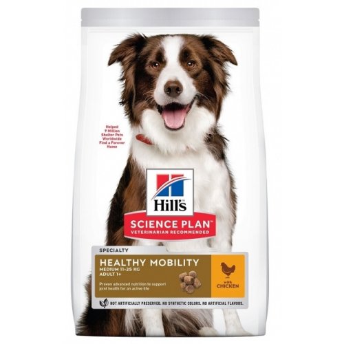 Hill's Can.Dry SP H.Mobility Adult Medium Chicken 14kg