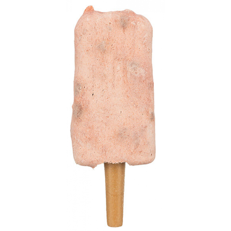 Ice Pop, nanuk s kuřecími prsy [70], 55 g, růžová