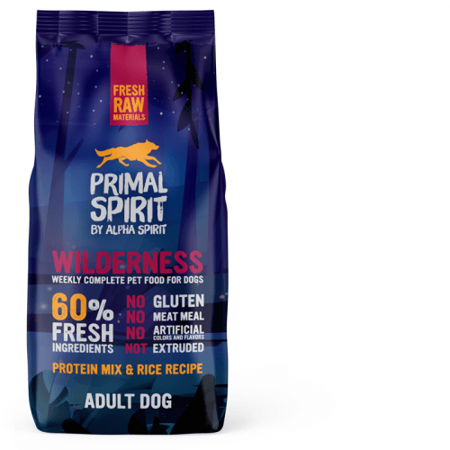 Primal Spirit Dog 60% Wilderness 12 kg