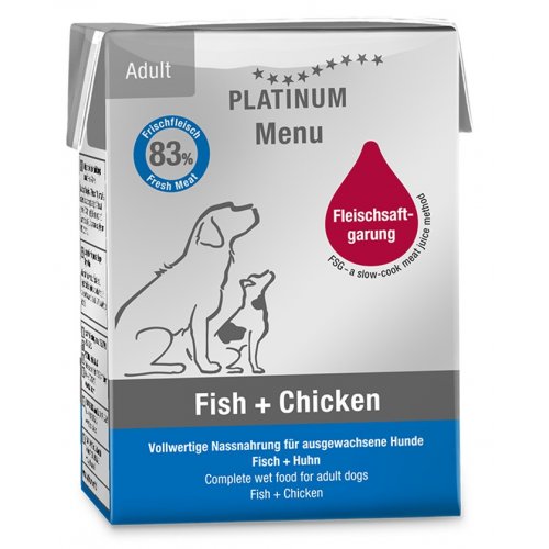 Platinum Menu Fish + Chicken - Ryby + Kuře 375 g