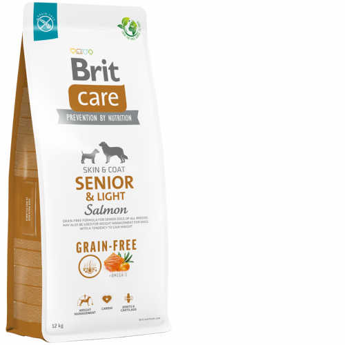 Brit Care Dog Grain-Free Senior & Light 12 kg NEW